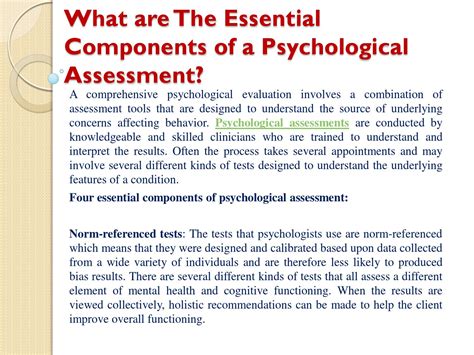 positive impact of psychological tests|importance of psychological assessment.